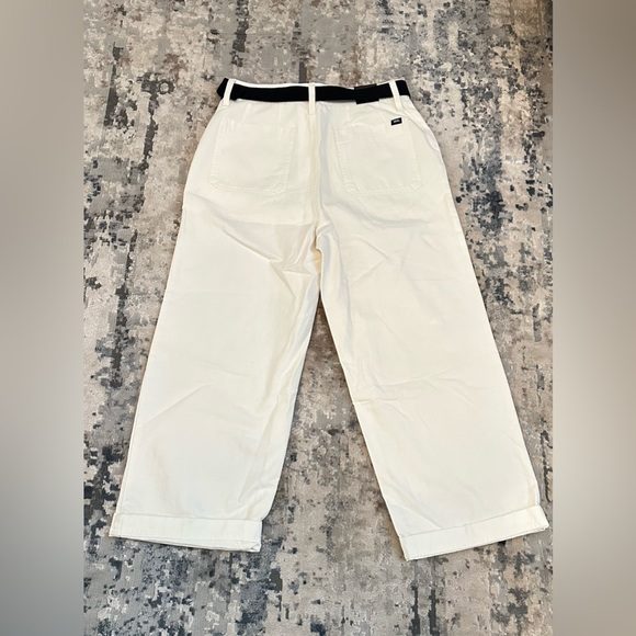 VANS Clark Womens Wide Leg Belted Pants, Size 27 - Picture 7 of 11